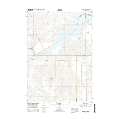 2015 Map of Alleman Station, 2015 Print