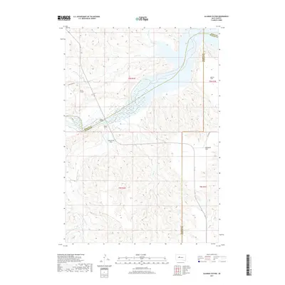 2017 Map of Alleman Station, 2017 Print