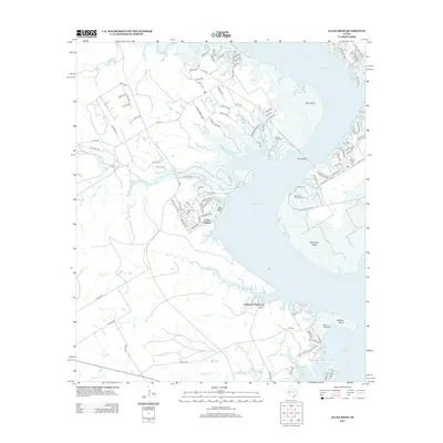 2012 Map of Allen Bend, 2012 Print