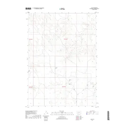 2017 Map of Allen, 2017 Print