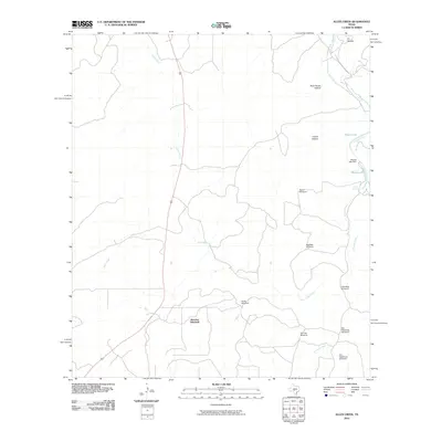 2010 Map of Allen Creek, 2010 Print