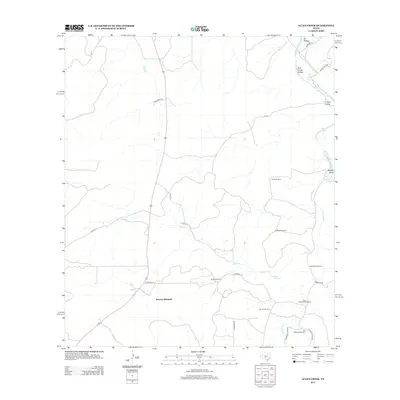 2012 Map of Allen Creek, 2012 Print