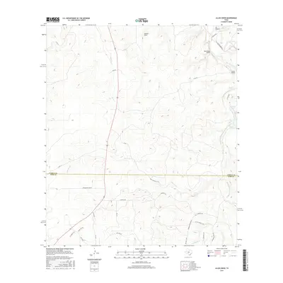 2016 Map of Allen Creek, 2016 Print