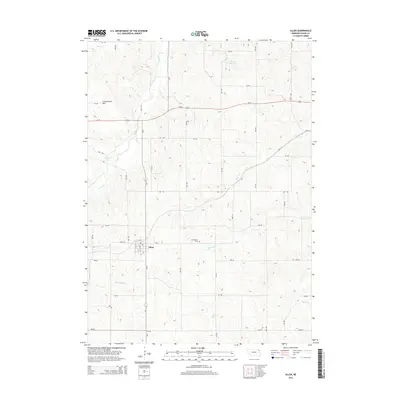 2014 Map of Allen, 2014 Print
