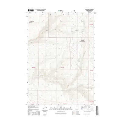 2015 Map of Allen Draw, 2015 Print