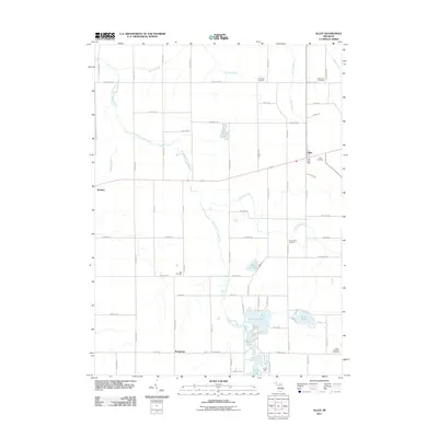 2011 Map of Allen, 2011 Print
