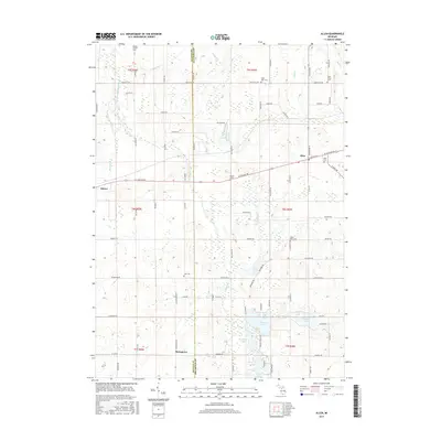 2017 Map of Allen, 2017 Print
