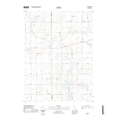 2019 Map of Allen, 2019 Print