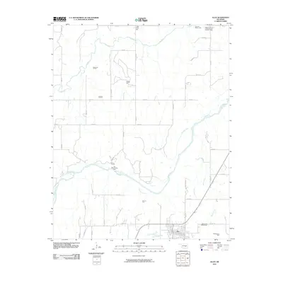2010 Map of Allen, 2010 Print
