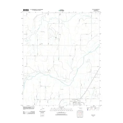 2012 Map of Allen, 2012 Print