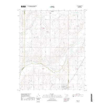 2018 Map of Allen, 2018 Print