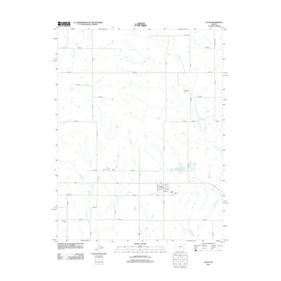 2012 Map of Allen, 2012 Print