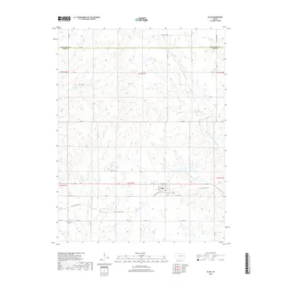 2018 Map of Allen, 2018 Print