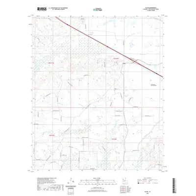 2020 Map of Allen, 2020 Print