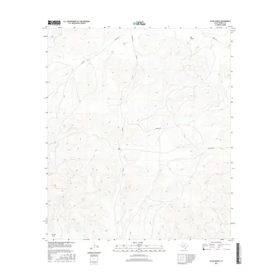 2016 Map of Allen Ranch, 2016 Print