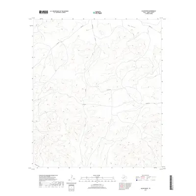 2019 Map of Allen Ranch, 2019 Print