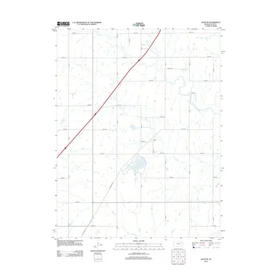 2012 Map of Allen SE, 2012 Print