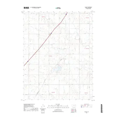 2018 Map of Allen SE, 2018 Print