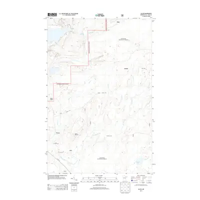 2013 Map of Allen, 2013 Print