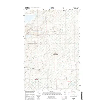 2016 Map of Allen, 2016 Print