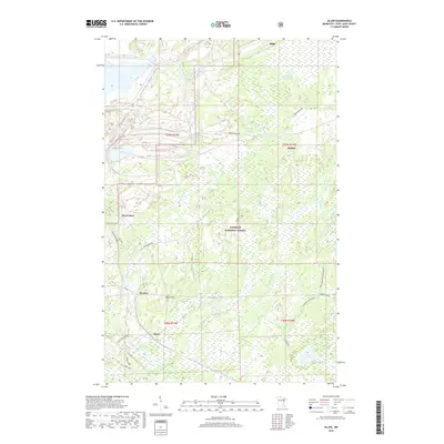 2019 Map of Allen, 2019 Print