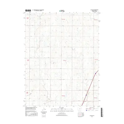 2015 Map of Allen SW, 2015 Print
