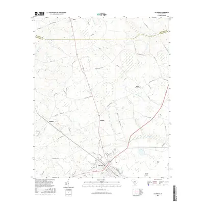 2017 Map of Allendale, 2017 Print