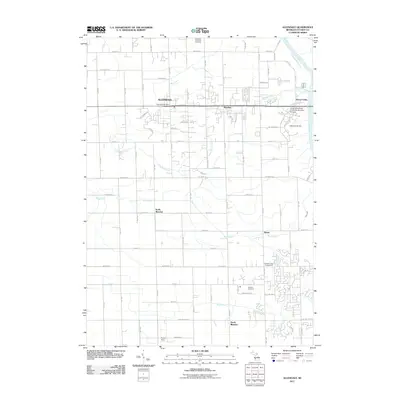 2011 Map of Allendale, 2011 Print