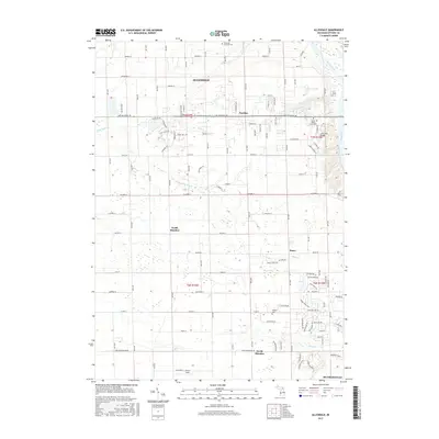 2017 Map of Allendale, 2017 Print