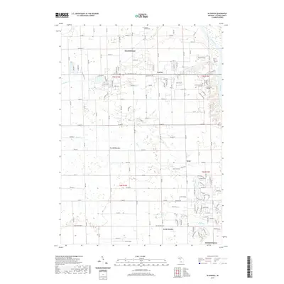 2019 Map of Allendale, 2019 Print