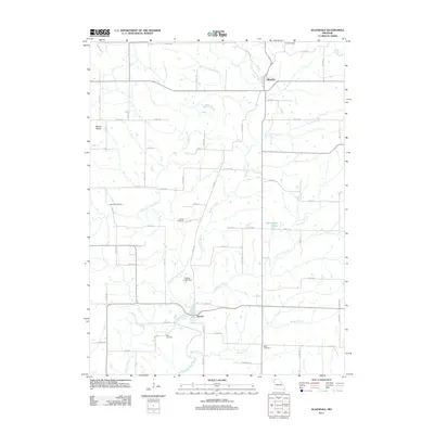 2011 Map of Allendale, 2011 Print