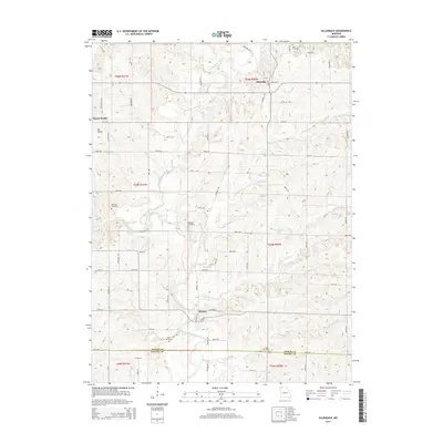 2014 Map of Allendale, 2014 Print