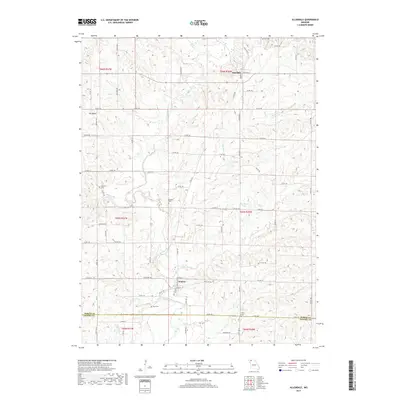 2017 Map of Allendale, 2017 Print