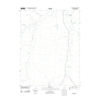2012 Map of Allendorph, 2012 Print