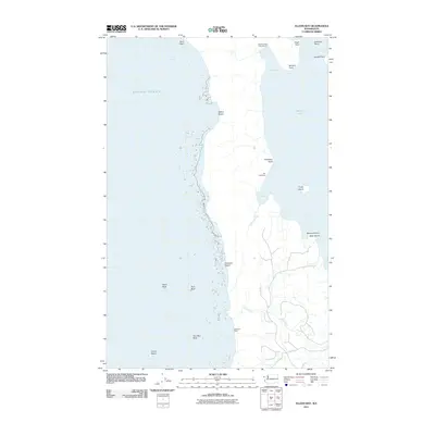 2011 Map of Allens Bay, 2011 Print