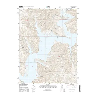 2016 Map of Allens Creek, 2016 Print