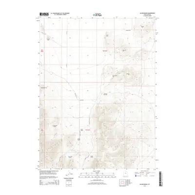 2014 Map of Allens Ranch, 2014 Print