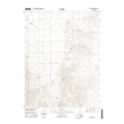 2017 Map of Allens Ranch, 2017 Print