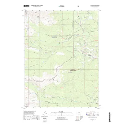 2019 Map of Allenspark, 2019 Print