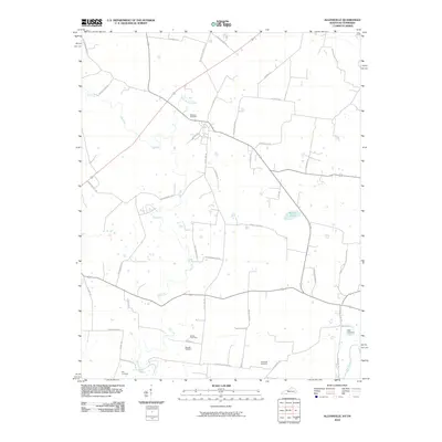 2010 Map of Allensville, 2010 Print