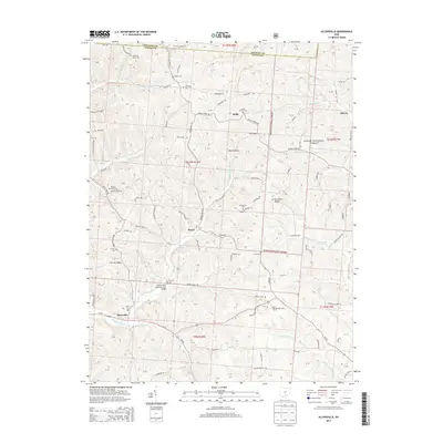2013 Map of Allensville, 2013 Print