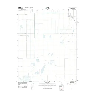 2012 Map of Allensworth, 2012 Print