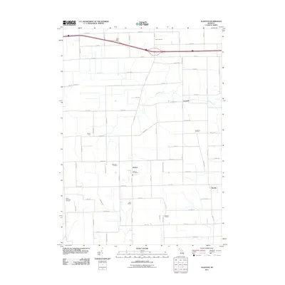 2011 Map of Allenton, 2011 Print
