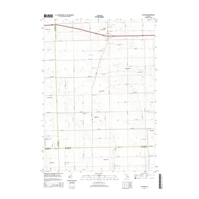 2014 Map of Allenton, 2014 Print