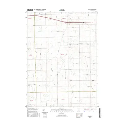 2017 Map of Allenton, 2017 Print