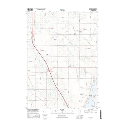 2015 Map of Allenton, 2015 Print