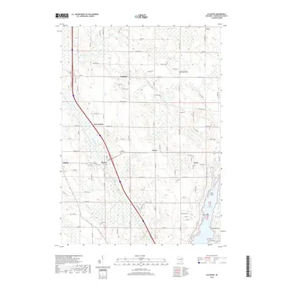 2018 Map of Allenton, 2018 Print
