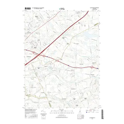 2016 Map of Allentown, 2016 Print