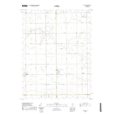 2021 Map of Allerton, 2021 Print