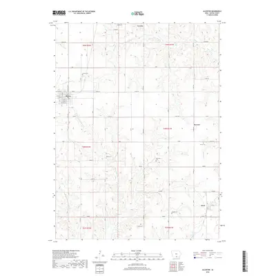 2018 Map of Allerton, 2018 Print